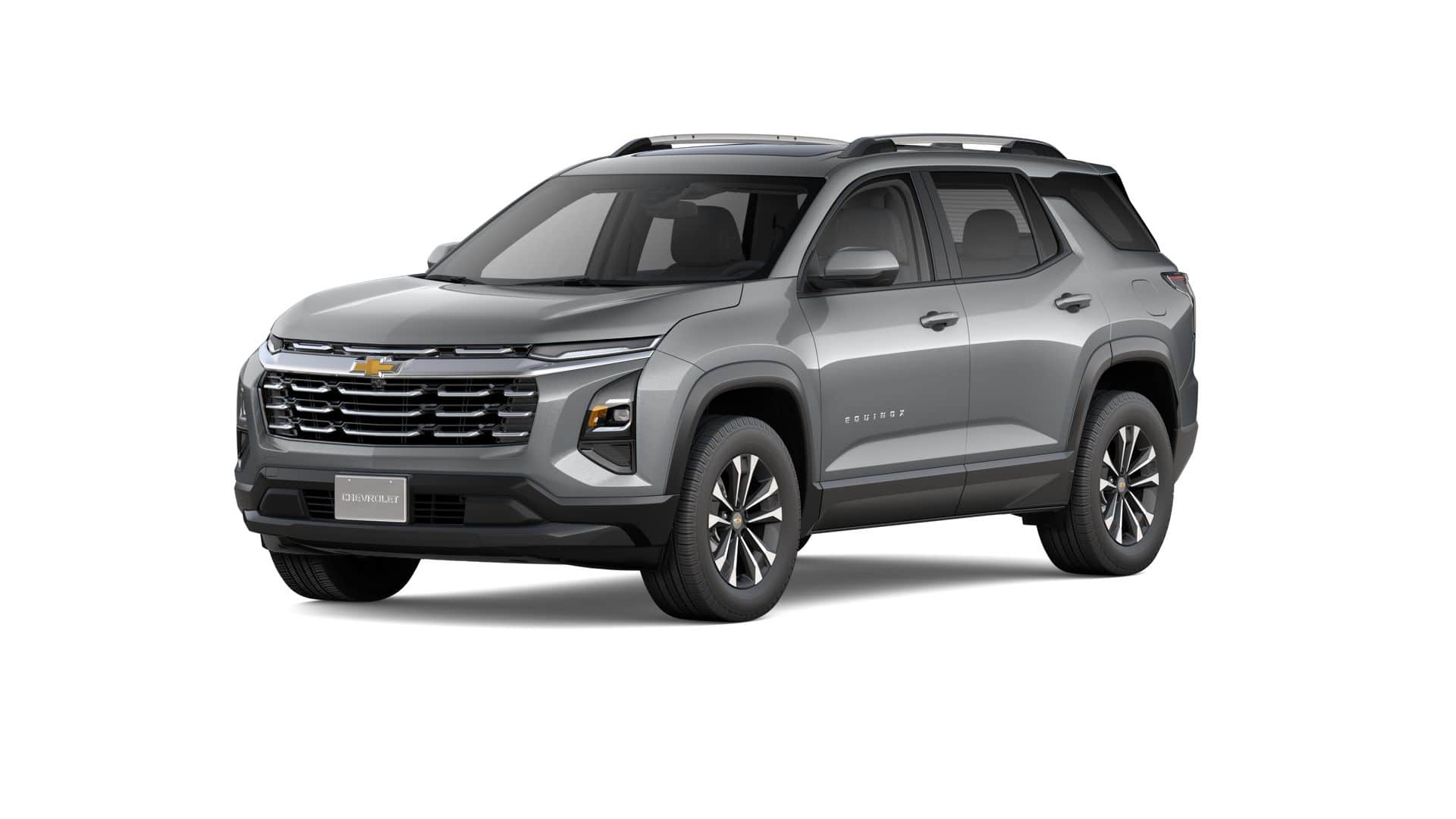2026 Chevrolet Equinox LT in Sterling Gray Metallic — front three-quarter view